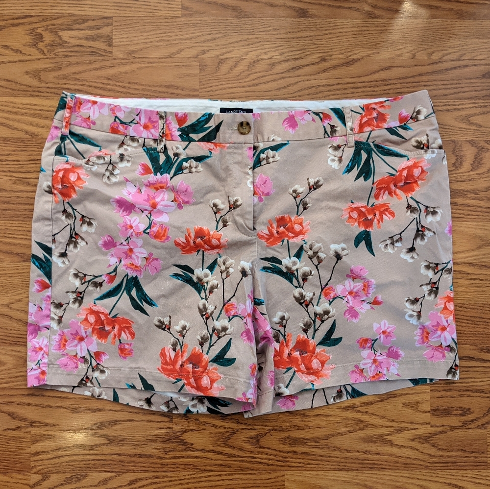 Lands' End Tropical Shorts